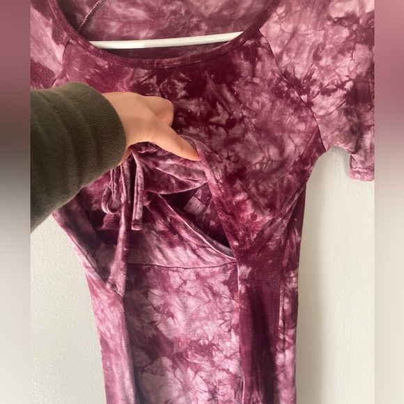 Latched Mama Drawstring Nursing Dresss - Picture 2 of 4